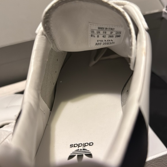 Prada Adidas Superstar White Black - Picture 9 of 9